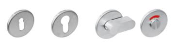 ProGriff TD-Slice round auf Rosette– Edelstahl